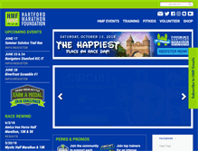 Tablet Screenshot of hartfordmarathon.com